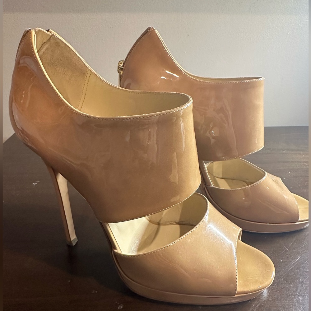 Jimmy Choo ‘Private’ Patent Leather Sandals